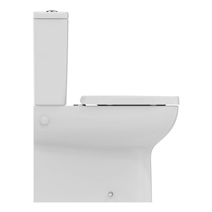 Ideal Standard i.Life A Compact 4/2.6 Litre Rimless Close Coupled Back To Wall WC + Soft Close Seat 