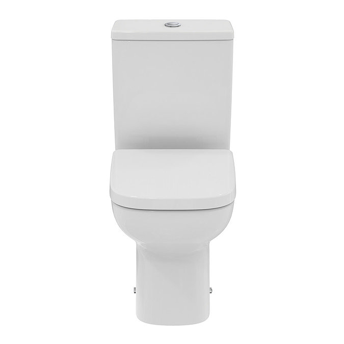 Ideal Standard i.Life A Compact 4/2.6 Litre Rimless Close Coupled Back To Wall WC + Soft Close Seat 
