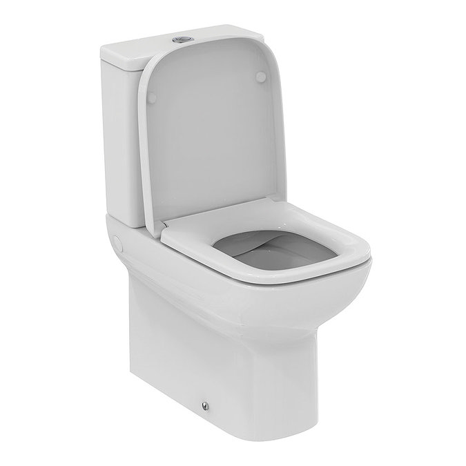 Ideal Standard i.Life A Compact 4/2.6 Litre Rimless Close Coupled Back To Wall WC + Soft Close Seat 