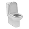 Ideal Standard i.Life A Compact 4/2.6 Litre Rimless Close Coupled Back To Wall WC + Soft Close Seat 