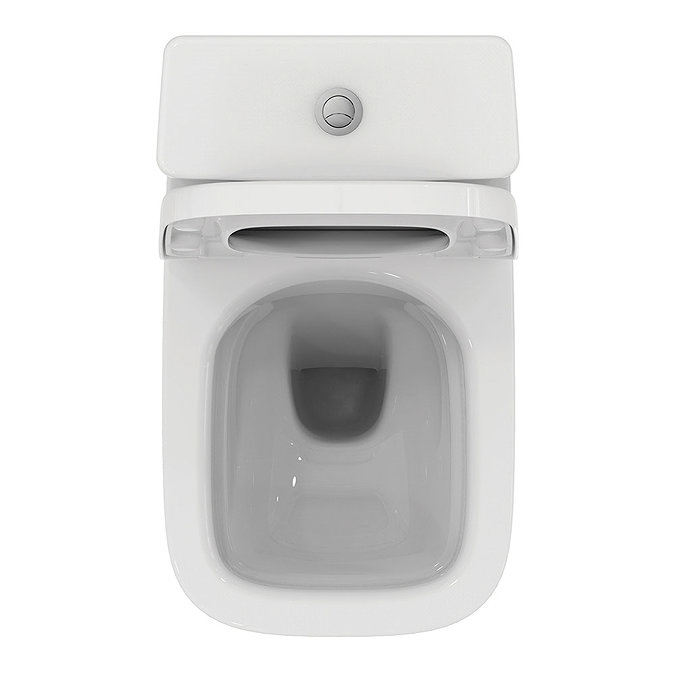 Ideal Standard i.Life A Compact 6/4 Litre Rimless Close Coupled Back To Wall WC + Soft Close Seat  P