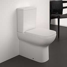 Ideal Standard i.Life A Compact 4/2.6 Litre Rimless Close Coupled Back To Wall WC + Soft Close Seat 