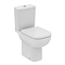 Ideal Standard i.life A Rimless Comfort Height Close Coupled Toilet with Soft Close Seat