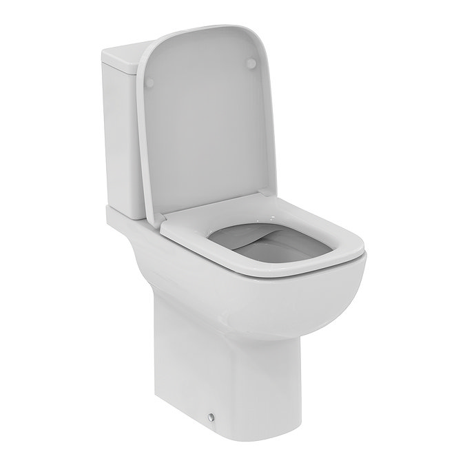Ideal Standard i.life A Rimless Comfort Height Close Coupled Toilet with Soft Close Seat
