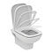 Ideal Standard i.Life A Rimless Toilet + Concealed WC Cistern with Wall Hung Frame (Chrome Flush Plate)