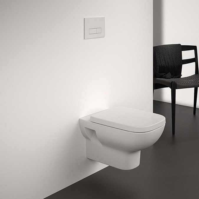 Ideal Standard i.Life A Rimless Wall Hung WC + Soft Close Seat  Newest Large Image