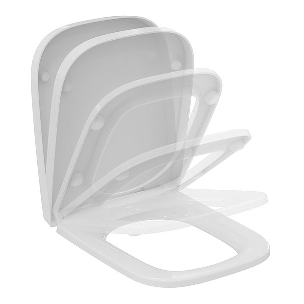Ideal Standard i.Life A Soft Close Toilet Seat & Cover Large Image
