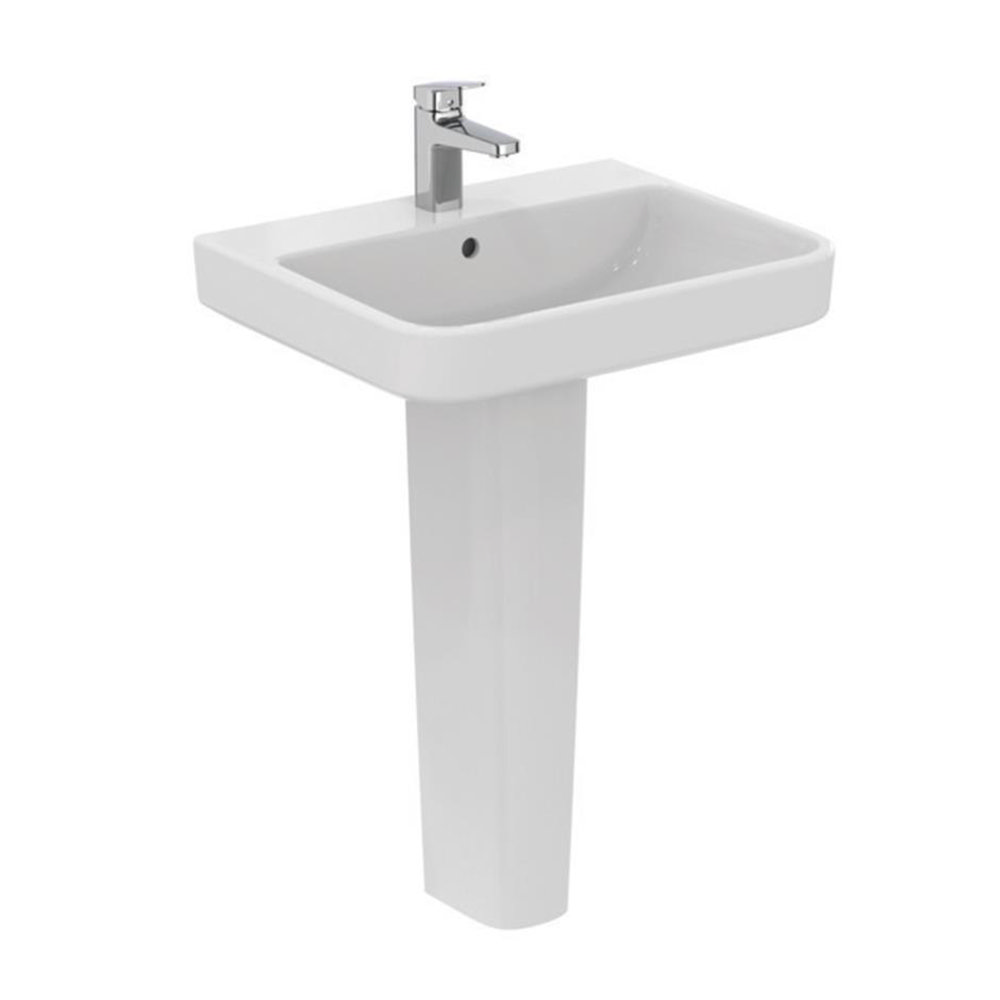 Ideal Standard I.Life B 1TH Washbasin + Full Pedestal