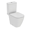 Ideal Standard i.Life B Rimless Close Coupled Open Back WC + Soft Close Seat