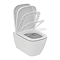 Ideal Standard i.Life B Rimless Toilet + Concealed WC Cistern with Wall Hung Frame (Chrome Flush Plate)