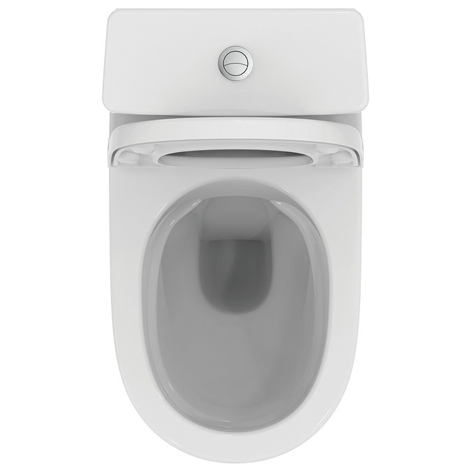 Ideal Standard i.life O 4/2.6 Litre BTW Close Coupled Toilet + Quick Release Seat
