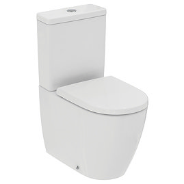 Ideal Standard i.life O 6/4 Litre BTW Close Coupled Toilet + Quick Release Seat