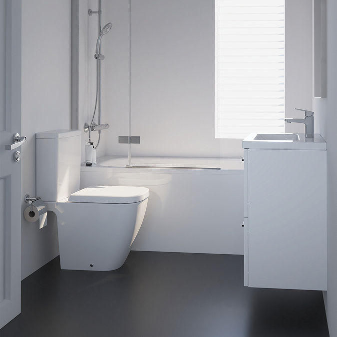 Ideal Standard i.life O 6/4 Litre Close Coupled Toilet + Quick Release Seat