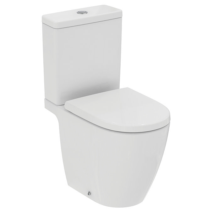 Ideal Standard i.life O 6/4 Litre Close Coupled Toilet + Quick Release Seat