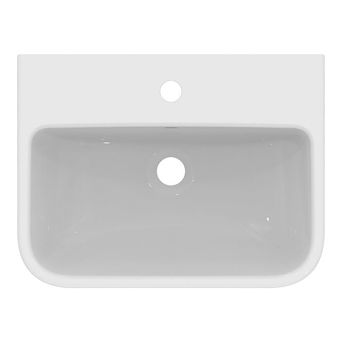 Ideal Standard i.Life S 500mm Compact 1TH Washbasin - T518501  Profile Large Image