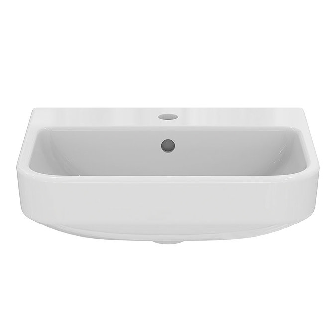 Ideal Standard i.Life S 500mm Compact 1TH Washbasin - T518501  Feature Large Image