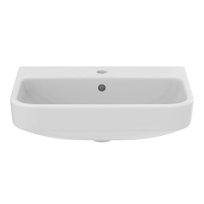 Ideal Standard i.Life S 550mm Compact 1TH Washbasin - T517801  Feature Large Image