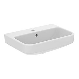 Ideal Standard i.Life S 550mm Compact 1TH Washbasin - T517801 Medium Image
