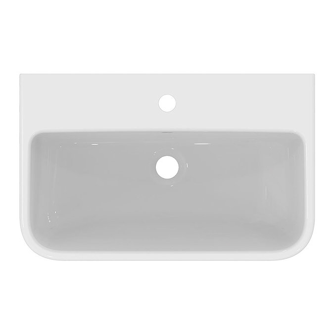 Ideal Standard i.Life S 600mm Compact 1TH Washbasin - T458301  Profile Large Image