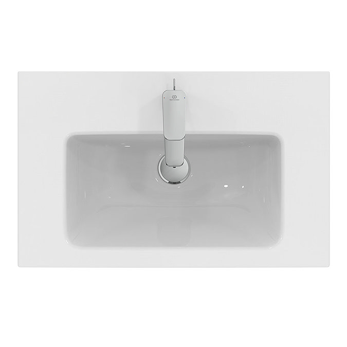 Ideal Standard i.Life S 800mm 1TH Wall Hung Basin + Chrome Bottle Trap  Profile Large Image