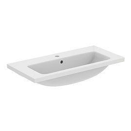 Ideal Standard i.Life S 800mm Compact 1TH Washbasin - T458901 Large Image