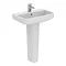 Ideal Standard i.Life S Compact 1TH Washbasin + Full Pedestal Large Image