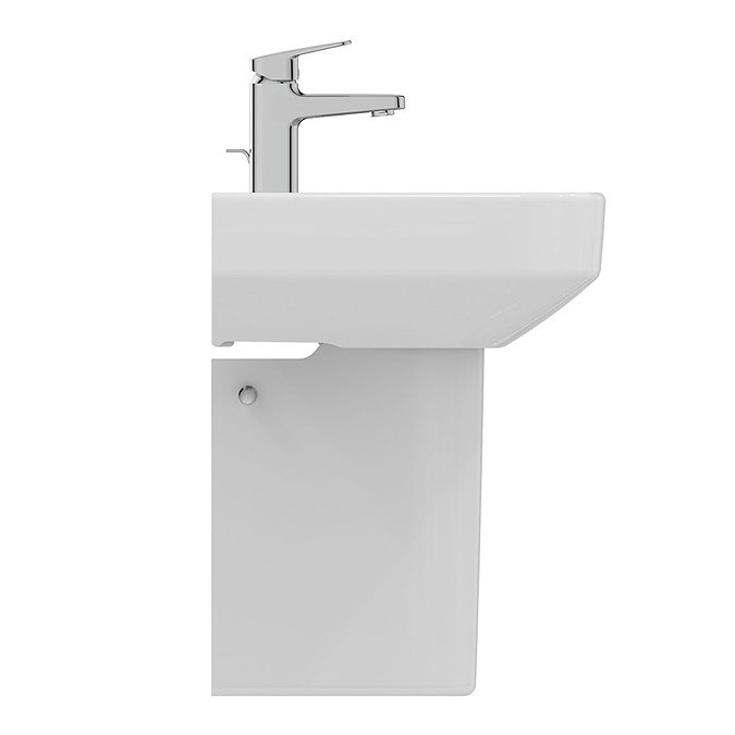 Ideal Standard i.Life S Compact 1TH Washbasin + Semi Pedestal  Feature Large Image