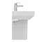 Ideal Standard i.Life S Compact 1TH Washbasin + Semi Pedestal  Feature Large Image