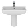 Ideal Standard i.Life S Compact 1TH Washbasin + Semi Pedestal  Standard Large Image