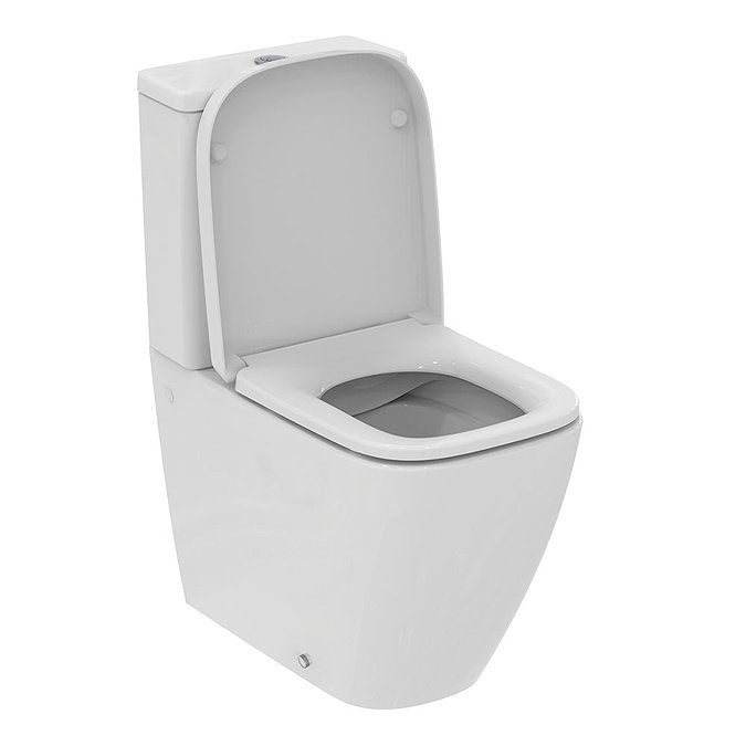 Ideal Standard i.Life S Compact 4/2.6 Litre Rimless Close Coupled Back To Wall WC + Soft Close Seat 