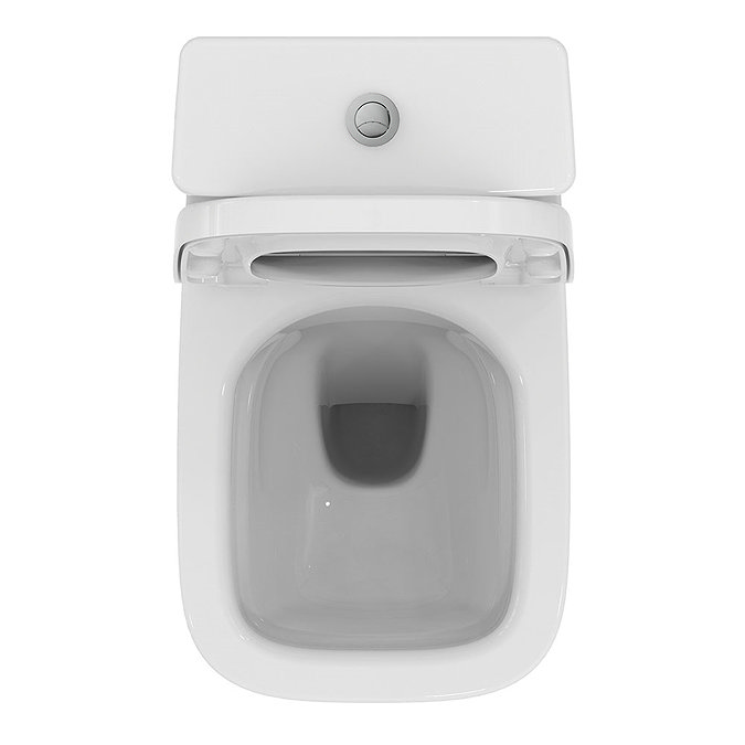 Ideal Standard i.Life S Compact 6/4 Litre Rimless Close Coupled Back To Wall WC + Soft Close Seat  P
