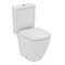 Ideal Standard i.Life S Compact 6/4 Litre Rimless Close Coupled Open Back WC + Soft Close Seat Large