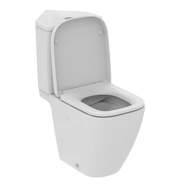 Ideal Standard i.Life S Compact Rimless Corner Close Coupled WC + Soft Close Seat