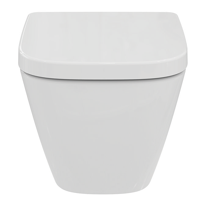 Ideal Standard i.Life S Compact Rimless Toilet + Concealed WC Cistern with Wall Hung Frame (Chrome Flush Plate)