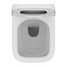 Ideal Standard i.Life S Compact Rimless Toilet + Concealed WC Cistern with Wall Hung Frame (Chrome Flush Plate)
