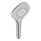 Ideal Standard Idealrain Evo 125mm Diamond 3 Function Handspray with Bracket + 1.25m Hose - B2460AA