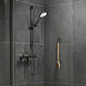 Ideal Standard Idealrain Evo Jet 600mm Shower Slider Rail with 3 Function Diamond Handspray - B1762A