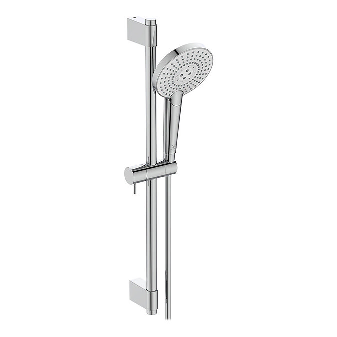 Ideal Standard Idealrain Evo Jet 600mm Shower Slider Rail with 3 Function Round Handspray - B1761AA 