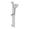 Ideal Standard Idealrain Evo Jet 600mm Shower Slider Rail with 3 Function Round Handspray - B1761AA 