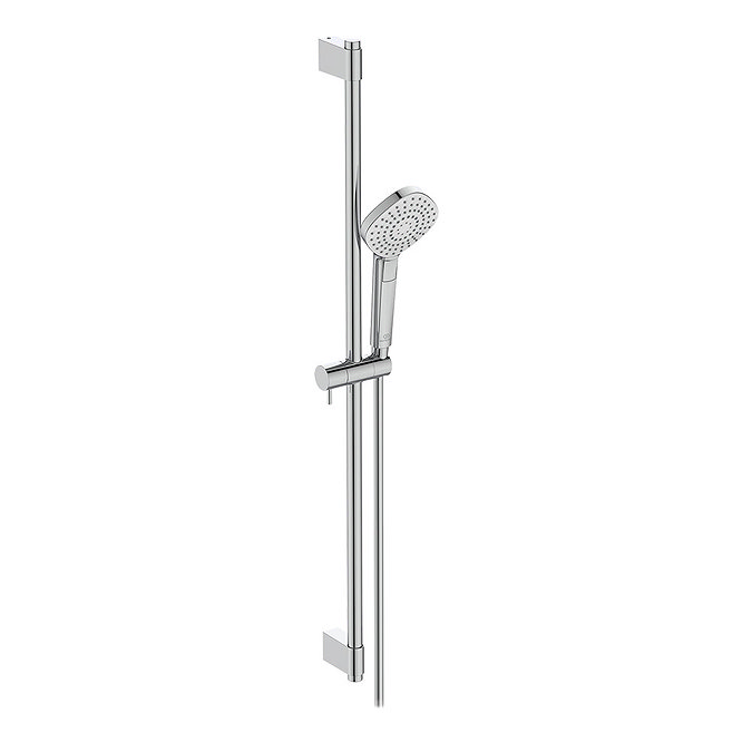 Ideal Standard Idealrain Evo Jet 900mm Shower Slider Rail with 110mm 3 Function Diamond Handspray - 