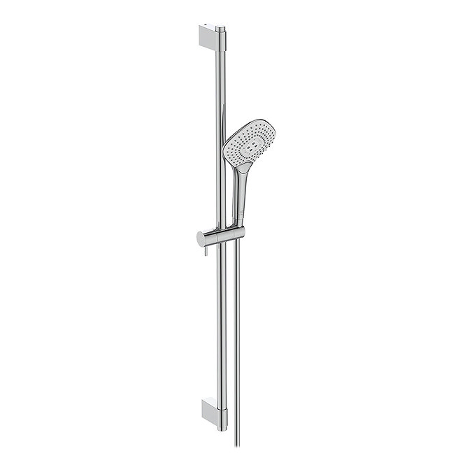 Ideal Standard Idealrain Evo Jet 900mm Shower Slider Rail with 3 Function Diamond Handspray - B1764A