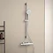 Ideal Standard Idealrain Evo Jet 900mm Shower Slider Rail with 3 Function Round Handspray - B1763AA