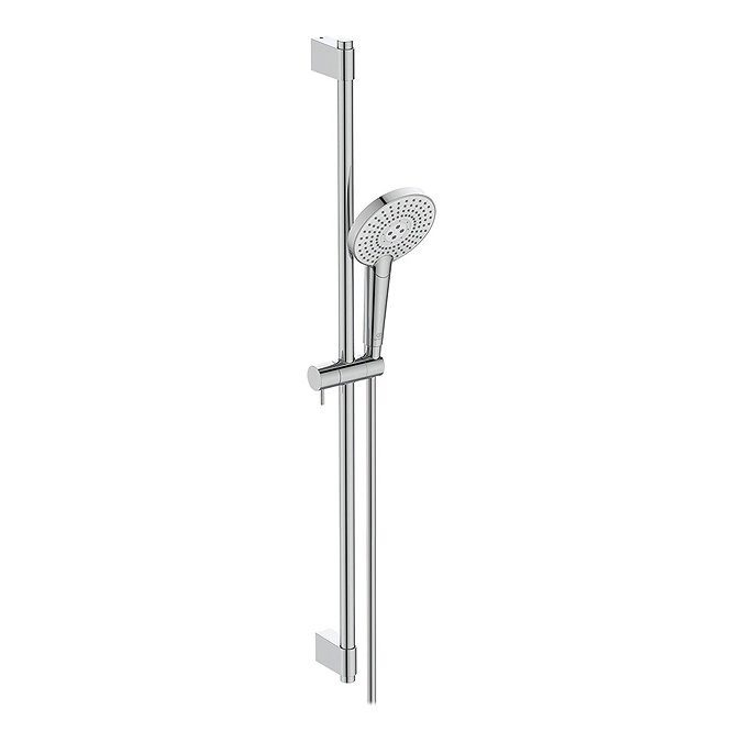 Ideal Standard Idealrain Evo Jet 900mm Shower Slider Rail with 3 Function Round Handspray - B1763AA 