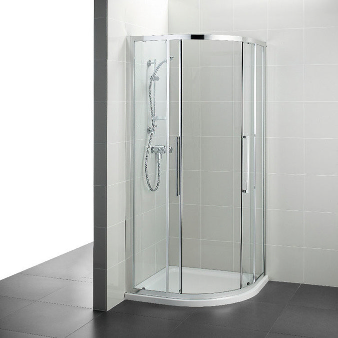 Ideal Standard Kubo 900 x 900mm Quadrant Shower Enclosure - T7351EO  Profile Large Image