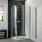 Ideal Standard Kubo 900 x 900mm Quadrant Shower Enclosure - T7351EO Standard Large Image