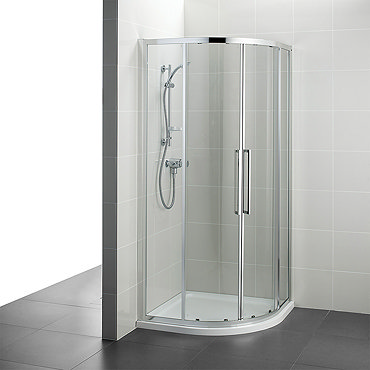 Ideal Standard Kubo 900 x 900mm Quadrant Shower Enclosure - T7351EO  Profile Large Image