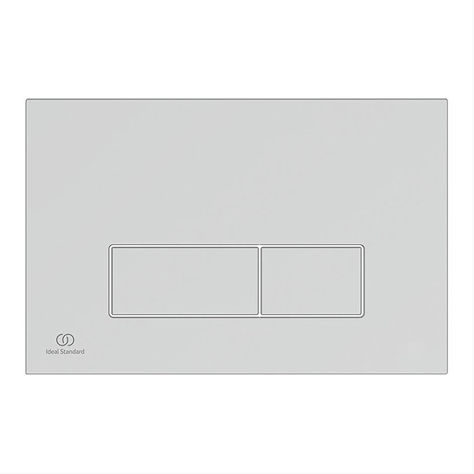 Ideal Standard Oleas M2 Chrome Mechanical Dual Flush Plate - R0121AA  Profile Large Image