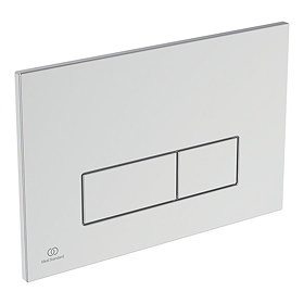 Ideal Standard Oleas M2 Chrome Mechanical Dual Flush Plate - R0121AA Large Image