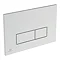 Ideal Standard Oleas M2 Chrome Mechanical Dual Flush Plate - R0121AA Large Image