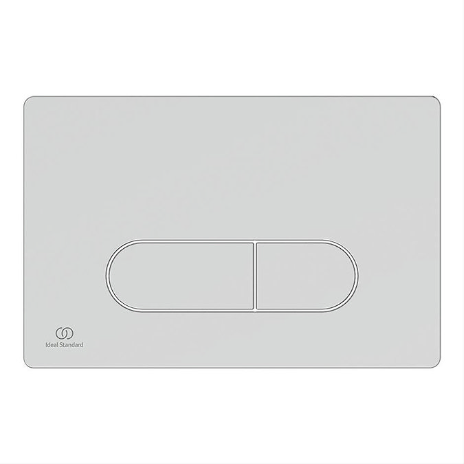 Ideal Standard Oleas P1 Chrome Pneumatic Dual Flush Plate - R0116AA Profile Large Image